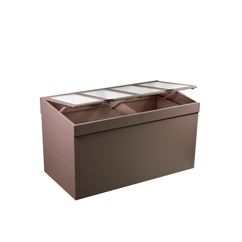 MEISTERBOX Hochbeet Helgard aus Metall